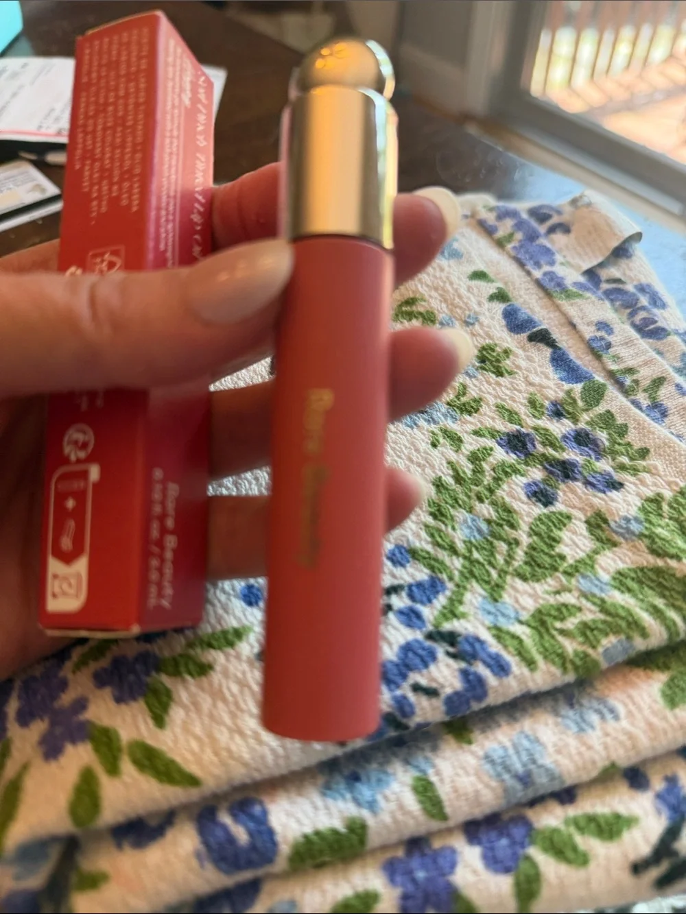 Rare Beauty Soft Pinch Liquid Blush & Lip Tint in Coral